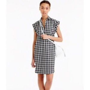 J.Crew Gingham Shirt Dress